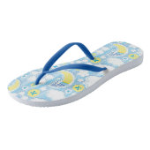 Achtergrond kind teenslippers (Schuin)