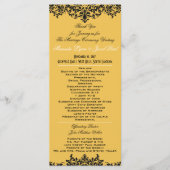 Achtergrond kleur bruiloft programma wijzigen (Voorkant)