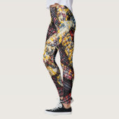 Achtergrond kleurig corncostume leggings (Links)