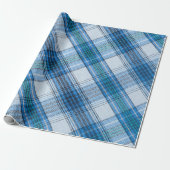 Achtergrond kleurrijke gestripte linde stof cadeaupapier (Uitgerold)