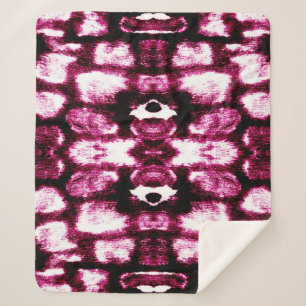 Achtergrond kleurverf. Aquarelle Art. Vloeibare in Sherpa Deken