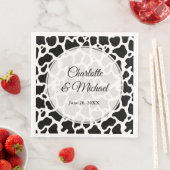 Achtergrond koe Patroon Servet (Insitu)