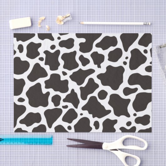 achtergrond koe patroon tissuepapier (Craft)