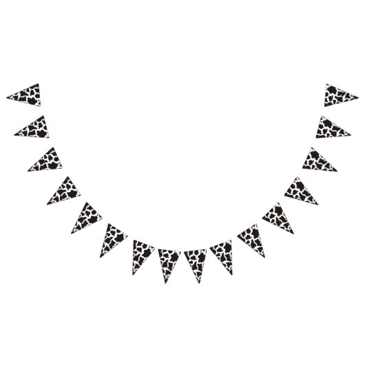 achtergrond koe patroon vlaggetjes (Alle)