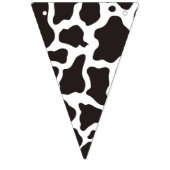 achtergrond koe patroon vlaggetjes (Derde vlag)