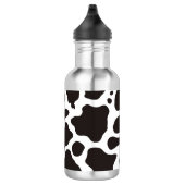achtergrond koe patroon waterfles  (Rechts)