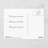 Achtergrond kosmos 001 briefkaart (Achterkant)