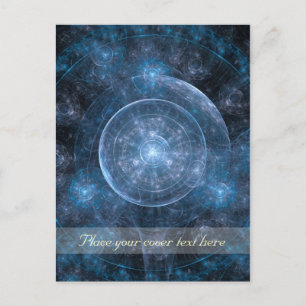 Achtergrond kosmos 001 briefkaart