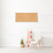 Achtergrond kurk spandoek (Insitu)