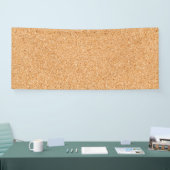 Achtergrond kurk spandoek (Beurs)