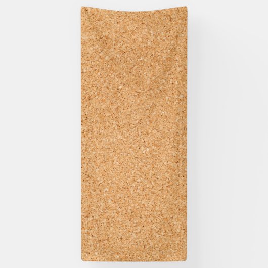 Achtergrond kurk spandoek (Verticaal)