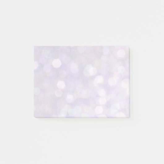 Achtergrond - Lavender Bokeh Lights Post-it® Notes (Voorkant)