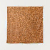 Achtergrond leder bruin dicht wandkleed (Voorkant (horizontaal))