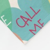 Achtergrond Liefde vorm Fleece Deken (Hoek)