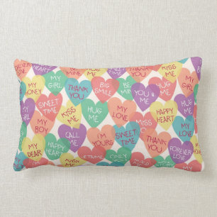 Achtergrond Liefde vorm Kussen