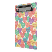 Achtergrond Liefde vorm Mini Klembord (Angled2)