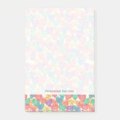 Achtergrond Liefde vorm Post-it® Notes (Voorkant)