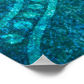 Achtergrond mandala grunge patroon poster (Hoek)