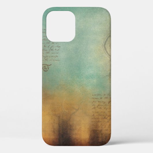 Achtergrond mandala text grunge Case-Mate iPhone case (Achterkant)