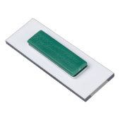 Achtergrond marine met aangepaste naam naambadge (Achterkant)