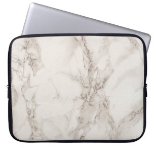 Achtergrond marmer laptop sleeve