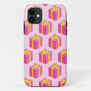 Achtergrond met cadeaus iPhone 11 hoesje