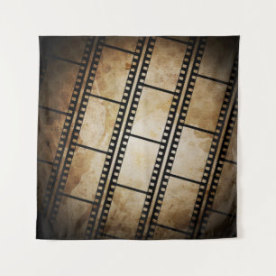 achtergrond met filmkader, foto's, abs wandkleed