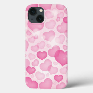 Achtergrond met hart iPhone 13 hoesje