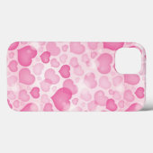 Achtergrond met hart Case-Mate iPhone case (Achterkant (horizontaal))