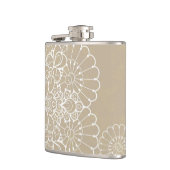 Achtergrond met kant-en-klaar heupfles (Links)