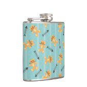 achtergrond met katten heupfles (Rechts)