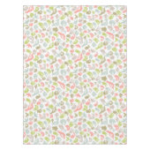 achtergrond met kleurrijke siervogels tafelkleed (Voorkant)