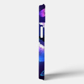 Achtergrond met nachtvliegen Case-Mate iPhone case (Achterkant / Rechts)