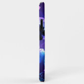 Achtergrond met nachtvliegen Case-Mate iPhone case (Achterkant/rechts)