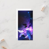 Achtergrond met nachtvliegen kaart (Voorkant / Achterkant in situ)