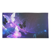 Achtergrond met nachtvliegen kussensloop (Achterkant)