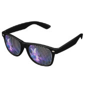 Achtergrond met nachtvliegen retro zonnebril (Gekanteld)