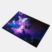 Achtergrond met Nachtvlinders Deurmat (Schuin)