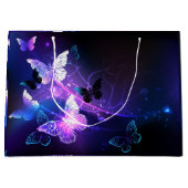 Achtergrond met Nachtvlinders Groot Cadeauzakje (Voorkant)