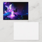 Achtergrond met Nachtvlinders Informatiekaartje (Voorkant / Achterkant)