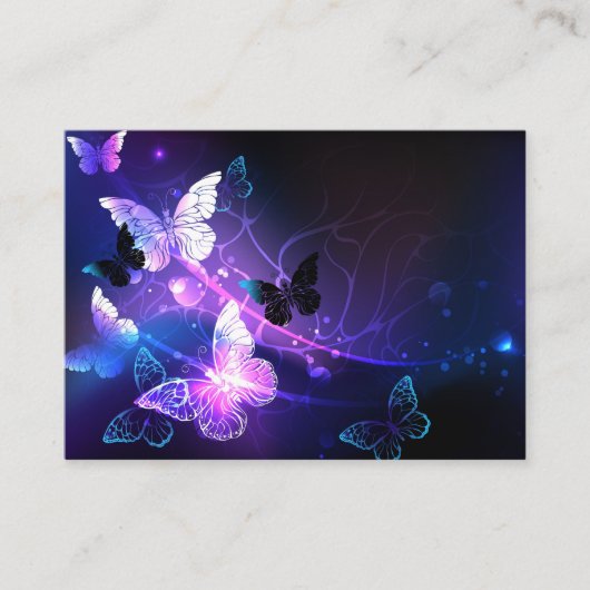 Achtergrond met Nachtvlinders Informatiekaartje (Voorkant)