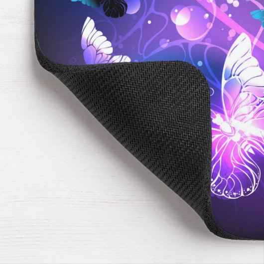 Achtergrond met Nachtvlinders Muismat (Hoek)