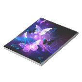 Achtergrond met nachtvlinders notitieblok (Gedraaid)