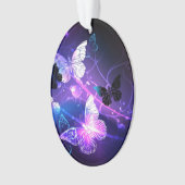 Achtergrond met nachtvlinders ornament (voorkant)