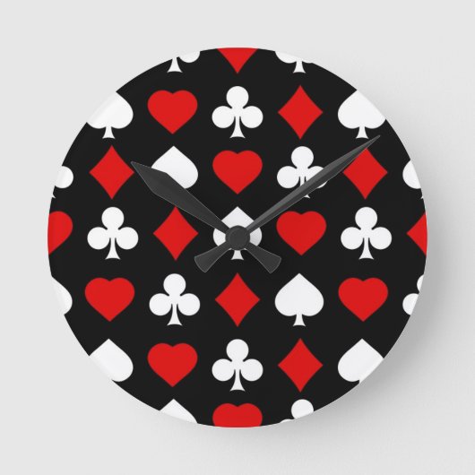 Achtergrond met pakken ronde klok (Voorkant)