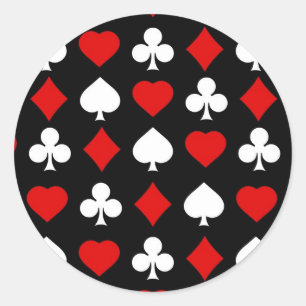 Achtergrond met pakken ronde sticker