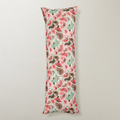 achtergrond met schattige vogels lichaamskussen (Achterkant (Verticaal))