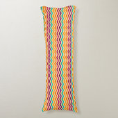 Achtergrond met strepen in retro 2 lichaamskussen (Voorkant Verticaal)