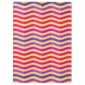 Achtergrond met strepen in retro 3 klembord (Achterkant)