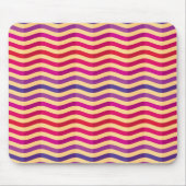 Achtergrond met strepen in retro 3 muismat (Voorkant)